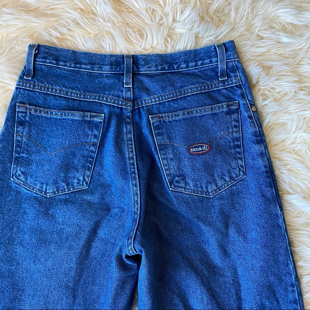 Zana-Di Vintage Wide-Leg Denim Jeans - Picture 4 of 5